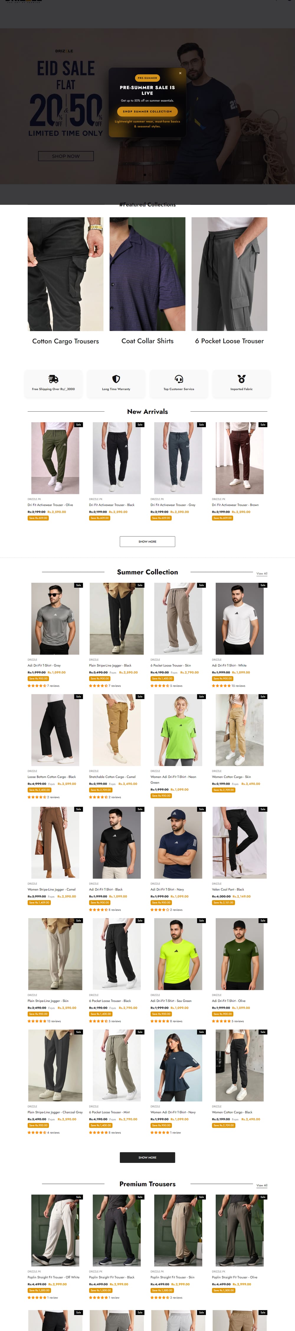 Drizzle website